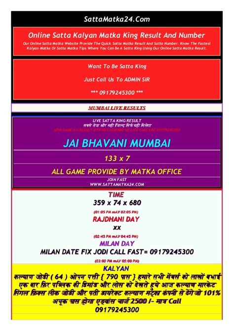 matka online 24|Satta Matka Result .